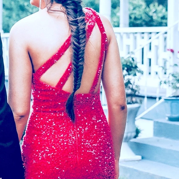 Berlinnova Fuchsia Prom Dress - Picture 3 of 6